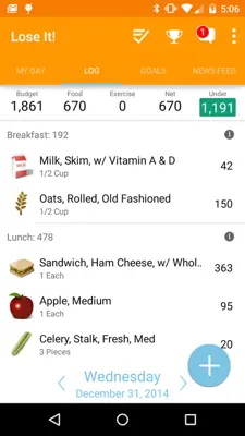 Lose It! android App screenshot 3